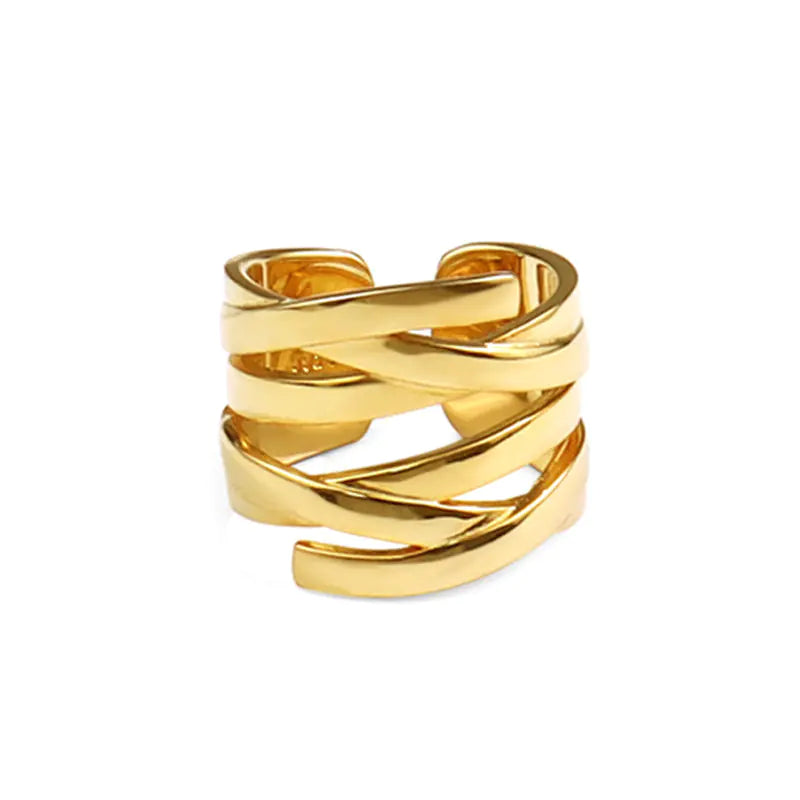 Auric Spiral Ring
