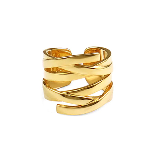 Auric Spiral Ring