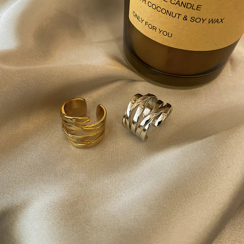 Auric Spiral Ring
